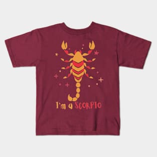 I'm a Scorpio Kids T-Shirt